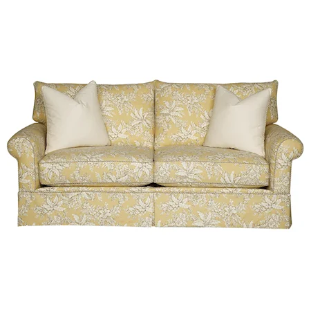 Smaller Two Seat Sofa with a Classic Cottage Style